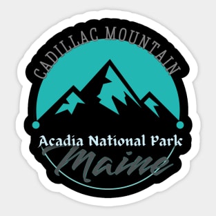 Cadillac Mountain Sticker